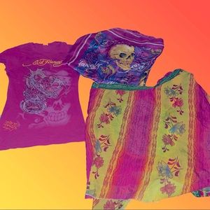 SELLING ED HARDY OUTFIT BUNDLE:]💖✨✨💖✨✨💖